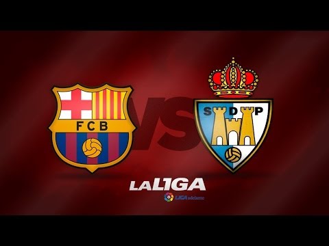 Todos los goles | All goals FC Barcelona B (1-0) SD Ponferradina - HD