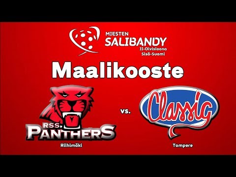 Maalikooste RSS Panthers vs.  Classic United 29.9-18