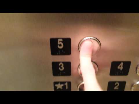 A very easy quickride on Kone 220 traction elevator, Merten Hall GMU Fairfax VA