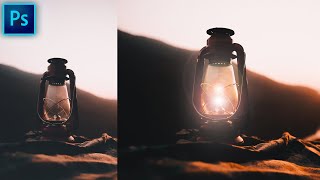 PHOTOSHOP İLE GAZ LAMBASINA IŞIK EKLEME EFEKTİ