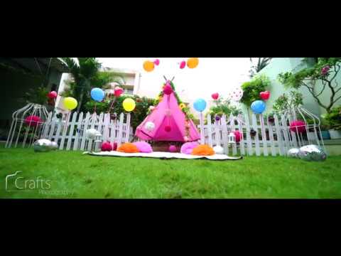 RITHU PARNIKA CAKE SMASH Highlights.....(by Crafts Photography)