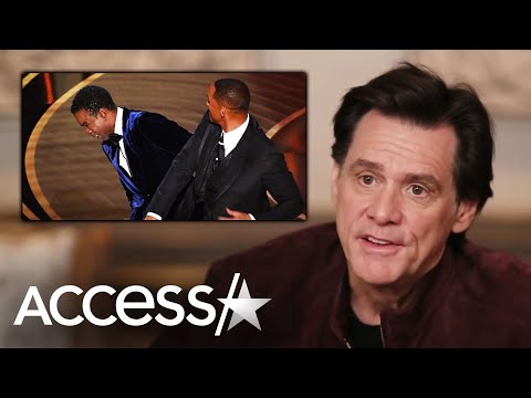 Jim Carrey Says He Would Have Sued Will Smith & Calls Hollywood ‘Spineless’