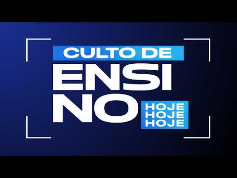 Culto de Ensino  – AD Cachoeira Grande | Pr. Marcos Vinícius