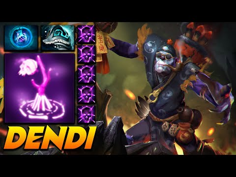 Dendi Witch Doctor - True Legend - Dota 2 Pro Gameplay [Watch & Learn]