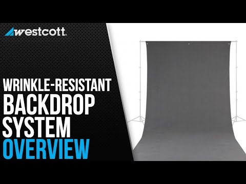 Wrinkle-Resistant Backdrop System