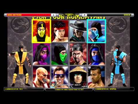 995Phil Streaming Judgement Day - Ultimate MK2 Losers Final - Shock vs. Mike Metroid