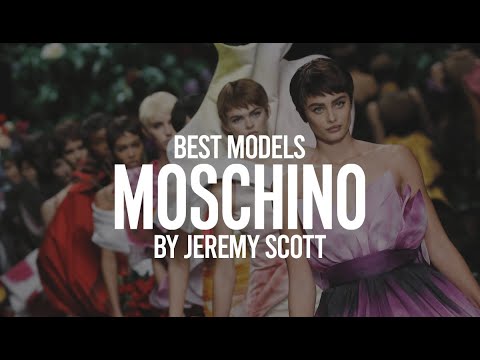 Best Moschino Models by Jeremy Scott
