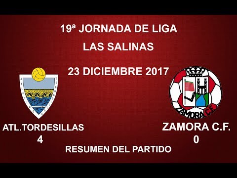ATCO. TORDESILLAS 4-0 ZAMORA C.F.: RESUMEN DEL PARTIDO