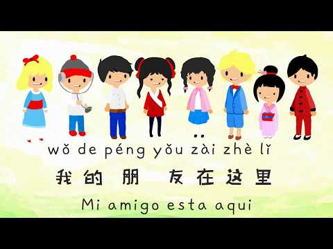 Wo de peng you zai na li? (¿Donde esta mi amigo?) 我的朋友在哪里