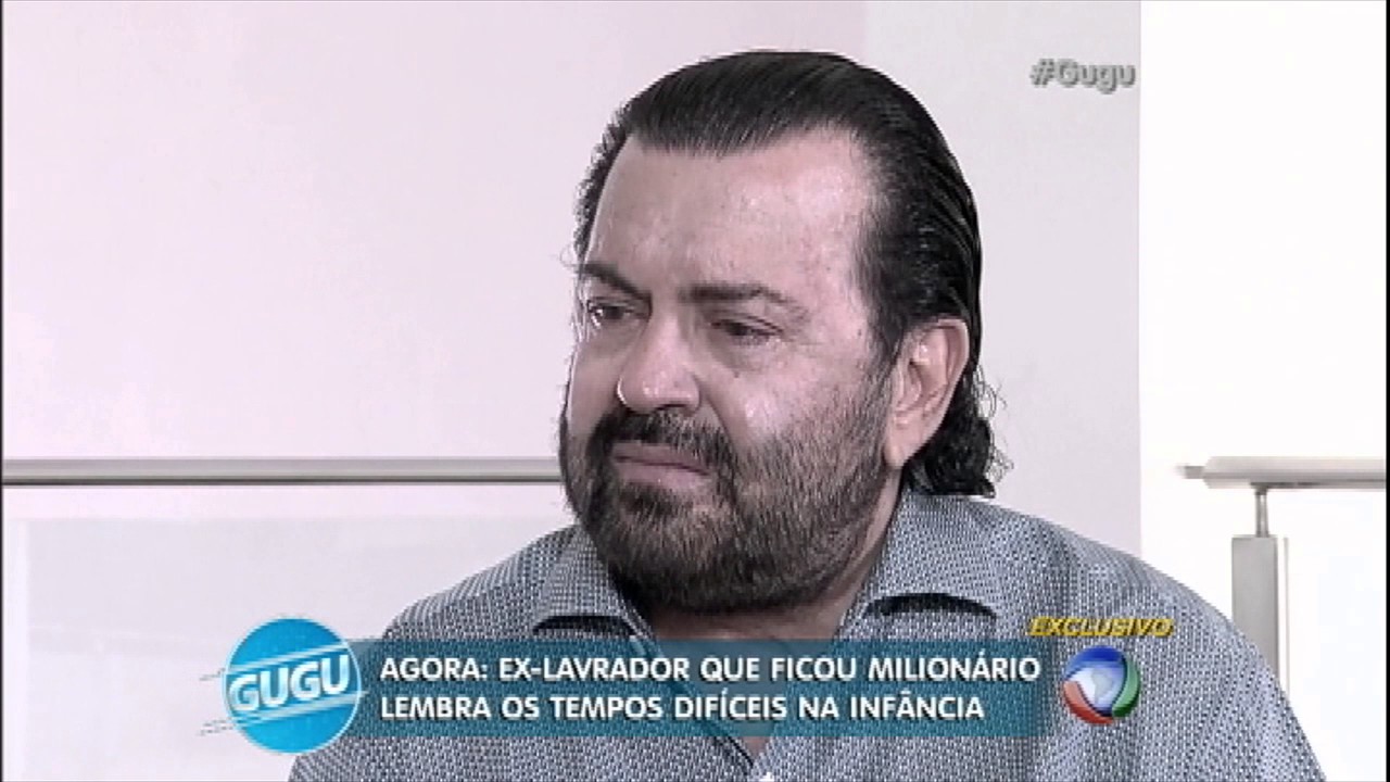 Ex-lavrador que ficou milionário chora ao relembrar que passou fome