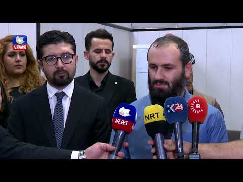 بەڤیدیۆ.. نوێنەری قوربانیانی بۆردومانەکانی تورکیا و ئێران سەردانی بەغدادیان کرد