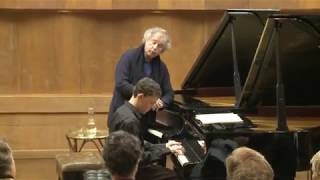 Masterclass with Andras Schiff (Itai Navon, piano)