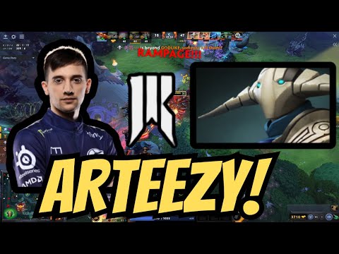 Arteezy Sven Rampage! 🔥 Player Perspective 😎 Dota 2 Highlights #dota2 #dotabytes