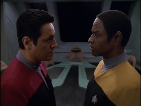 Commander Chakotay Ask Lt. Commander Tuvok for Advice