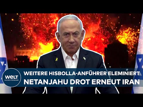 KRIEG IN NAHOST: Weitere Anführer von Hamas & Hisbollah getötet - Wiederholt Drohung gegen Iran