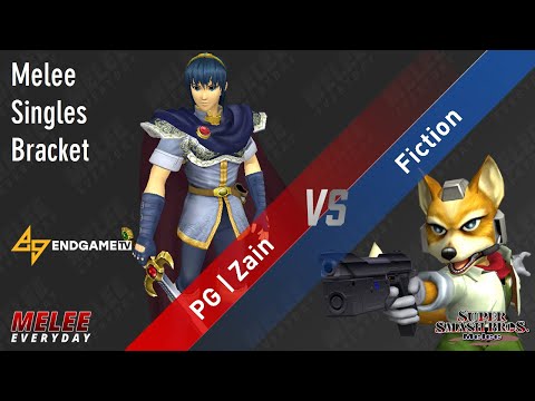 The Parking Lot (12/14) - PG | Zain (Marth) vs. Fiction  (Fox) - SSBM - Grand Finals