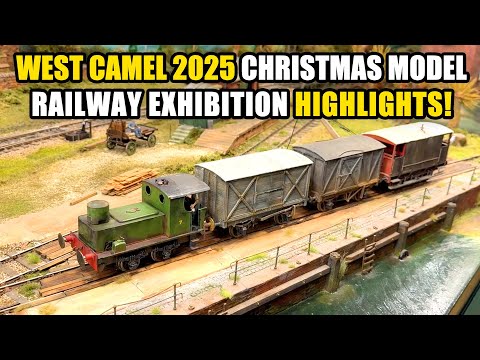 MODEL RAILWAY LAYOUTS at the 2025 WEST CAMEL CHRISTMAS MODEL RAILWAY EXHIBITION! | 30.12.2025