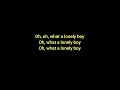 ANDREW GOLD Lonely Boy +lyrics