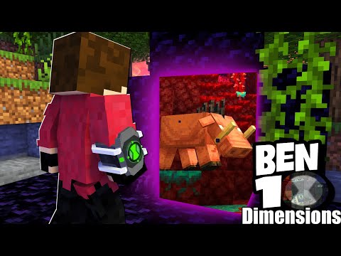 The 1st Dimension!!! || Minecraft Ben 10: Dimensions