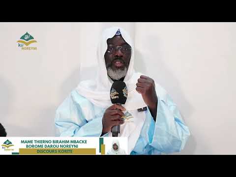 LE DISCOURS DE MAME THIERNO BOROME DAROU KORITE NANIOU SOUTOURALANTE SUNIOU BIR TA GUEUNA FONKAT..
