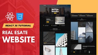 Download the video "React Js Project | Build Responsive Website In React Step by Step Tutorial | for Beginners Project"