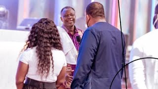 REV EASTWOOD ANABA PRAYS FOR BISHOP DAG HEWARD-MILLS SON PASTOR JOSHUA AND HIS WIFE