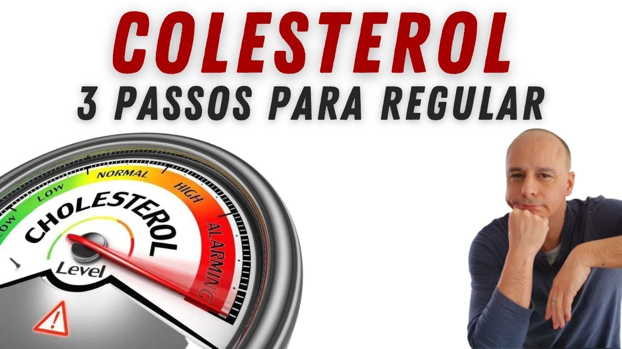 COLESTEROL: 3 Passos para REGULAR || Dr. Moacir Rosa