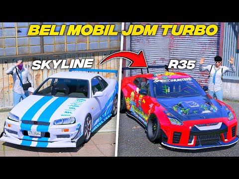 Aku Beli Semua Mobil MODIFIKASI JDM Turbo LANGKA KEREN Untuk BALAPAN CARMEET Di - GTA 5 MOD