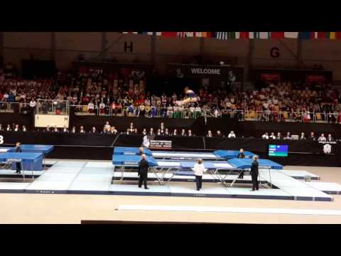PAGE Bryony GBR semi final Trampoline World Championships 2015
