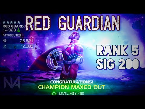 Rank 5 Sig 200 Red Guardian Gameplay - My 19th Maxed 5 Star