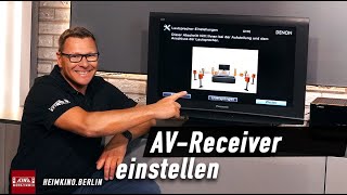 Einfache Ersteinstellung AV-Reciever #3