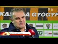 video: Balmazújváros - Puskás Akadémia 2-2, 2017 - Edzői értékelések