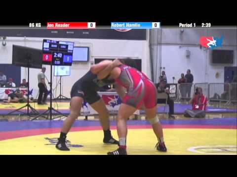 86 KG Finals - Jon Reader (Sunkist Kids) vs Robert Hamlin (LVAC)