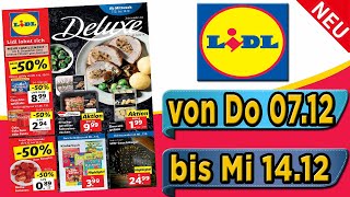 LIDL Prospekt Flugblatt | Angebote und Aktionen | Gültig von 07/12 Bis