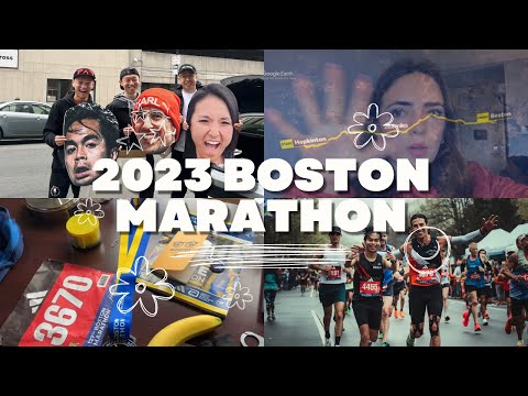 Vlog Maraton Boston 2023; Expo, Dukungan, Rekap Balapan, Dll.