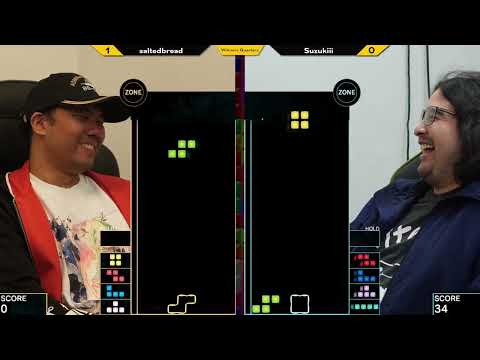 Xeno Tetris 7 (TEC) - saltedbread vs Suzukiii - Tetris Effect Connected Tournament