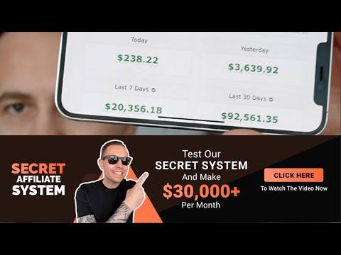 , title : 'SECRET AFFILIATE SYSTEM APP REVIEW | BEST AFFILIATE MARKETING SOFTWARE GUARANTEE EARN $30,000/MONTH'