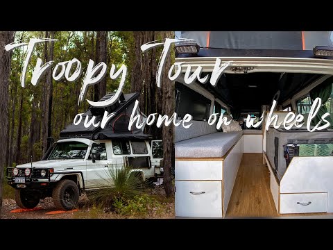 ULTIMATE AUSSIE TOURER | Tour of Our Troopy With Alu-Cab Hercules Conversion