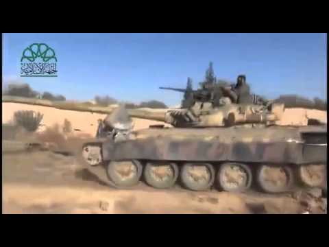 Syrian Rebel T-72 in Syria