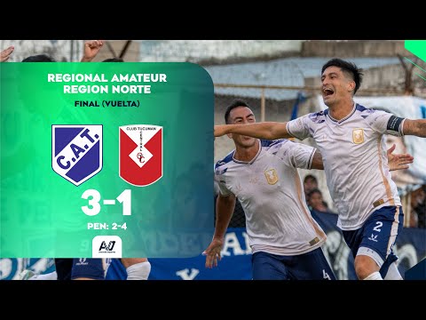 RESUMEN: Talleres de Perico 3-1 (4-2 pen.) Tucumán Central | Final (Vuelta) Regional Amateur 2025/26