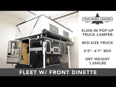 Four Wheel Camper Tour - Fleet Slide-In w/ Front Dinette 2023