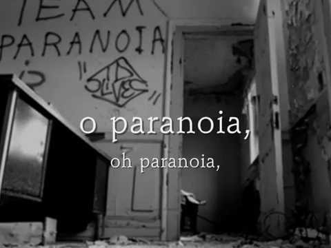 Paranoia - Endaf Emlyn (geiriau / lyrics)