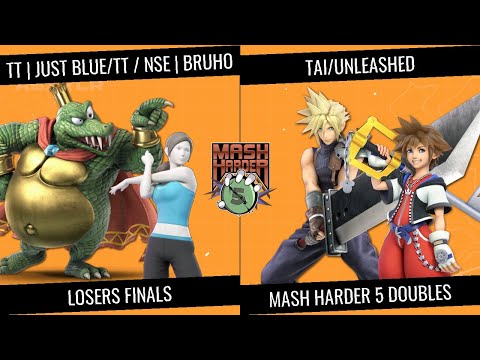 Mash Harder 5 Doubles - TT | Just Blue and TT / NSE vs Tai and Unleashed - Losers Finals