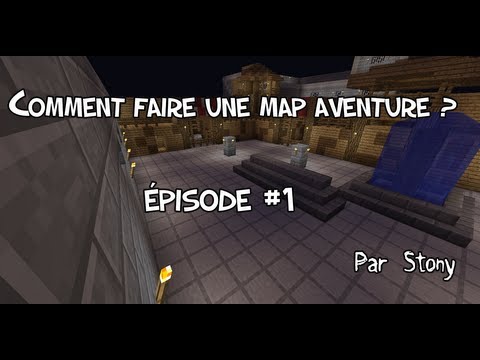 Chlowie & Stony - Vidéo FUN et GAMING ! - Minecraft Tutorial - How to make an Adventure Map - Part 1
