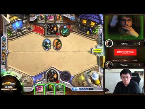 Trump vs Ignite | Redemption Tournament: Group A - Semifinal | ESL Hearthstone Legendary Series