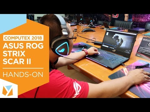 ASUS ROG Strix II and Hero II Laptop Hands-on: Computex 2018