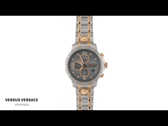 Vídeo relacionado con Versus Versace Bicocca VSPHJ0820 - Reloj cronógrafo para hombre