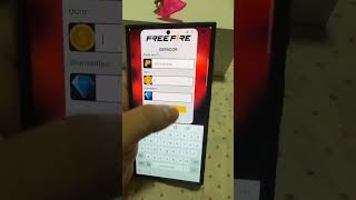 Free diamond 💎 #freefire #freediamond #freefire #shots