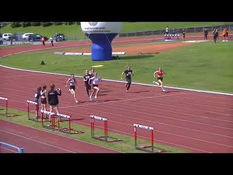 Bieg na 100m - Kobiety Seria 2 - Mistrzostwa województwa Świętokrzyskiego 2019