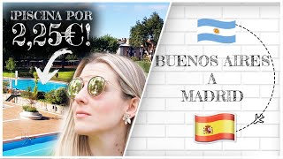 ¡PISCINA POR 2,25€ EN MADRID! - CONOCIENDO EL BARRIO HORTALEZA | De Buenos Aires a Madrid